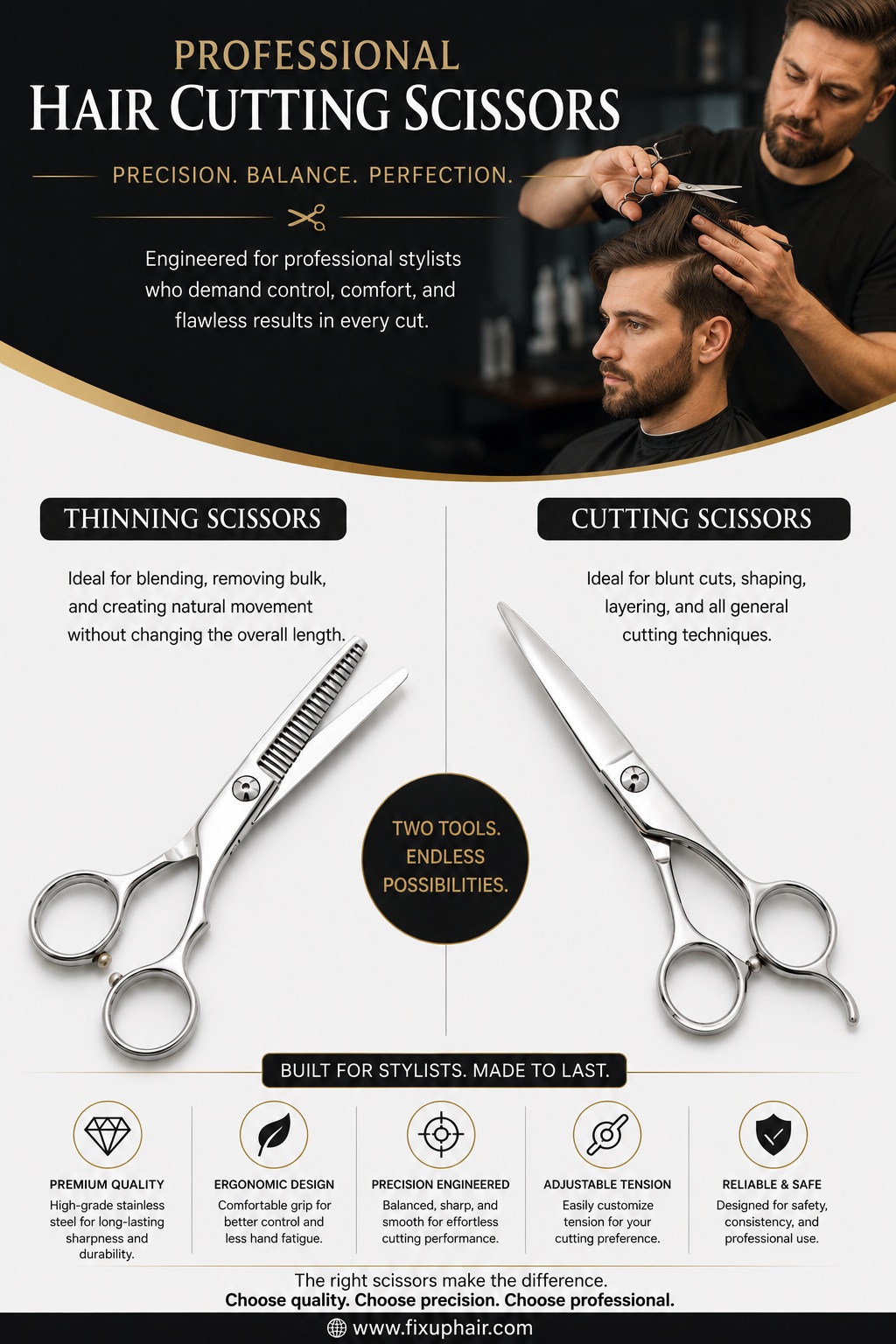 Thinning Scissors vs Hair Cutting Scissors